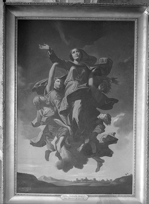 tableau © Jean-Luc Duthu / Région Bourgogne-Franche-Comté, Inventaire du patrimoine - 1974