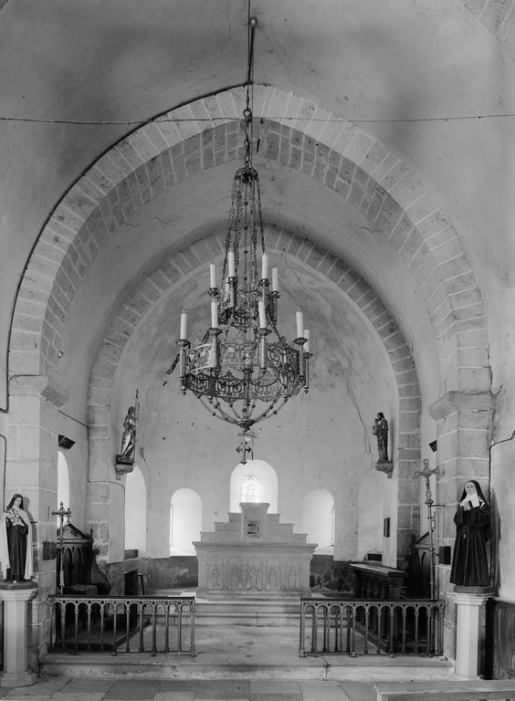Le choeur. © non renseigné / Région Bourgogne-Franche-Comté, Inventaire du patrimoine - 1975