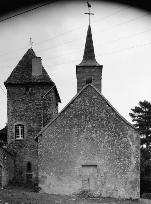 Façade antérieure (photo prise en 1978). © Michel Thierry / Région Bourgogne-Franche-Comté, Inventaire du patrimoine - 1978