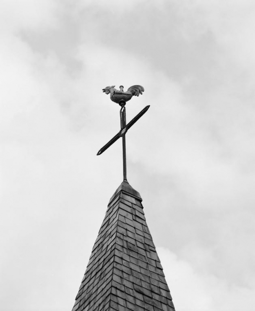 Girouette (photo prise en 1978). © Michel Thierry / Région Bourgogne-Franche-Comté, Inventaire du patrimoine - 1978
