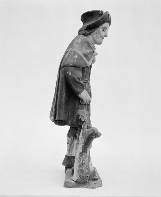 Profil droit. © Michel Thierry / Région Bourgogne-Franche-Comté, Inventaire du patrimoine - 1978