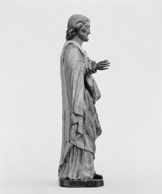 Saint Joseph : profil droit. © Michel Thierry / Région Bourgogne-Franche-Comté, Inventaire du patrimoine - 1978