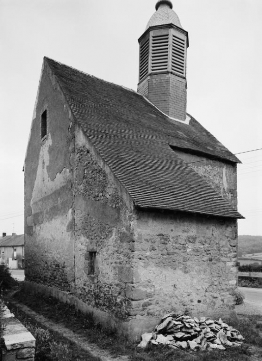 Mur postérieur et mur gauche. © Michel Thierry / Région Bourgogne-Franche-Comté, Inventaire du patrimoine - 1978
