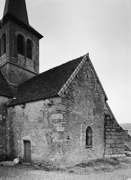 Chapelle vue de 3/4 gauche. © Michel Thierry / Région Bourgogne-Franche-Comté, Inventaire du patrimoine - 1978