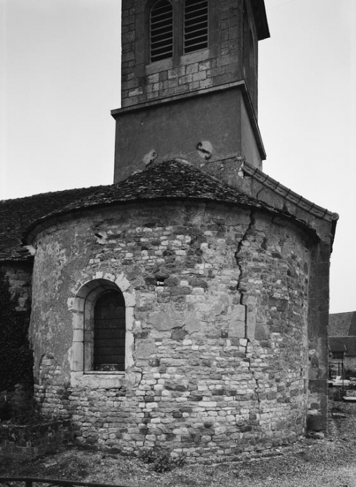 Abside. © Michel Thierry / Région Bourgogne-Franche-Comté, Inventaire du patrimoine - 1978