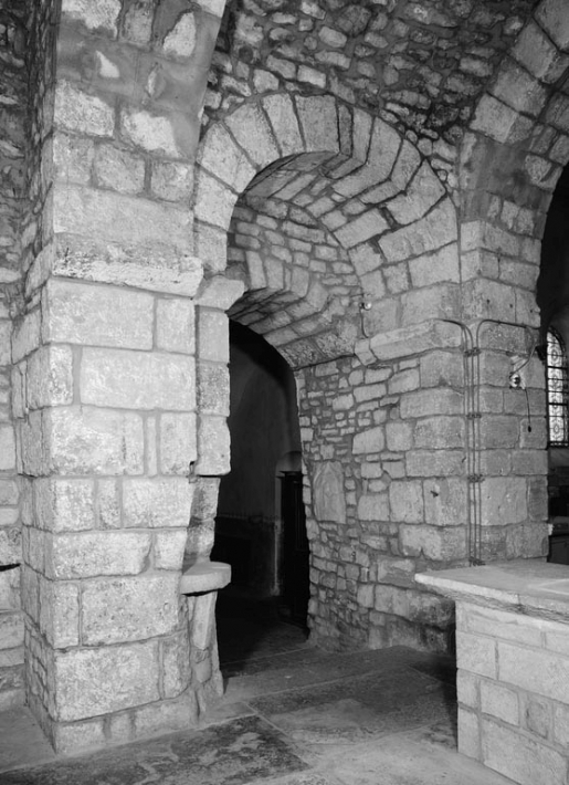 Entrée de la chapelle. © Michel Thierry / Région Bourgogne-Franche-Comté, Inventaire du patrimoine - 1978