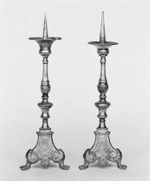 Vue d'ensemble des chandeliers. © Michel Thierry / Région Bourgogne-Franche-Comté, Inventaire du patrimoine - 1978