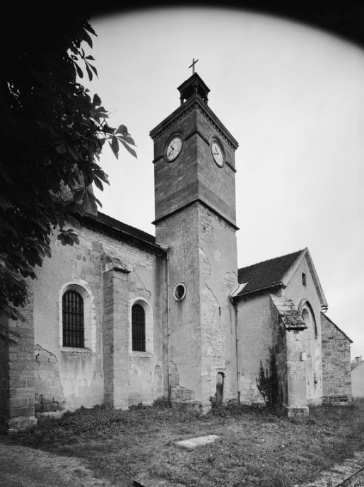 Elévation droite, partie antérieure. © Michel Rosso / Région Bourgogne-Franche-Comté, Inventaire du patrimoine - 1978