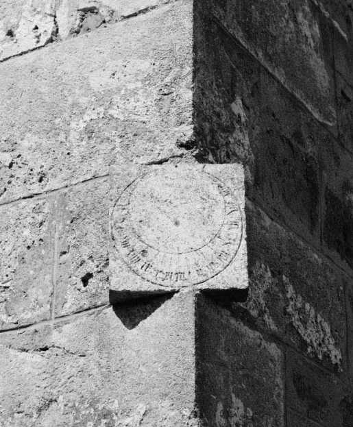 Cadran solaire. © Michel Thierry / Région Bourgogne-Franche-Comté, Inventaire du patrimoine - 1978