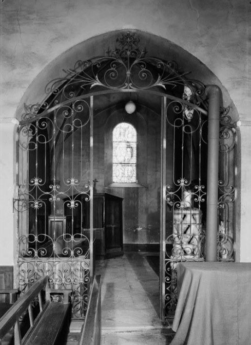 Chapelle gauche. © Michel Rosso / Région Bourgogne-Franche-Comté, Inventaire du patrimoine - 1978