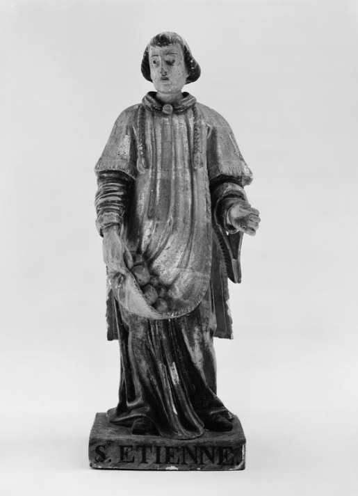 Saint Etienne : vue de face. © Michel Thierry / Région Bourgogne-Franche-Comté, Inventaire du patrimoine - 1978