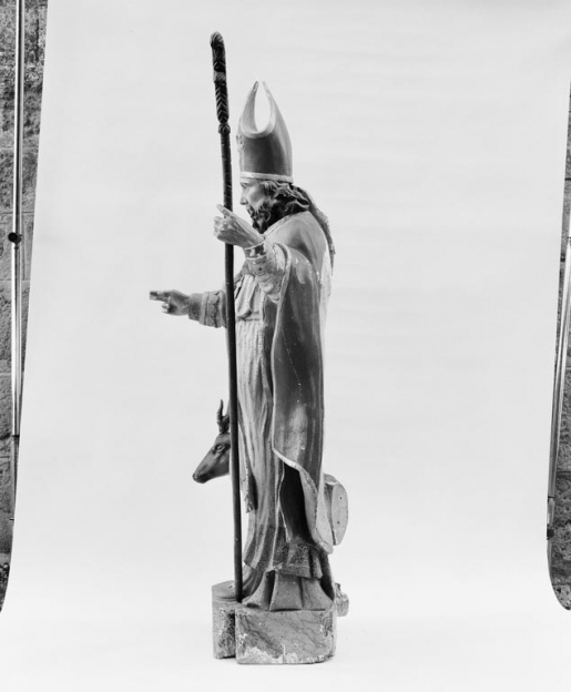 Profil gauche. © Michel Thierry / Région Bourgogne-Franche-Comté, Inventaire du patrimoine - 1978