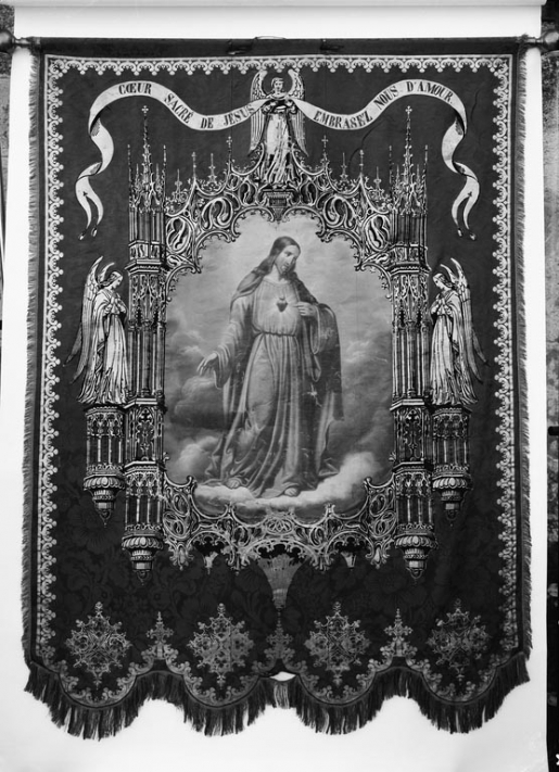 Le Sacré-Coeur. © Michel Thierry / Région Bourgogne-Franche-Comté, Inventaire du patrimoine - 1978