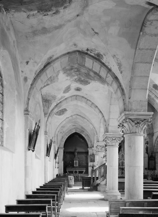 Bas-côté gauche. © Jean-Luc Duthu / Région Bourgogne-Franche-Comté, Inventaire du patrimoine - 1978