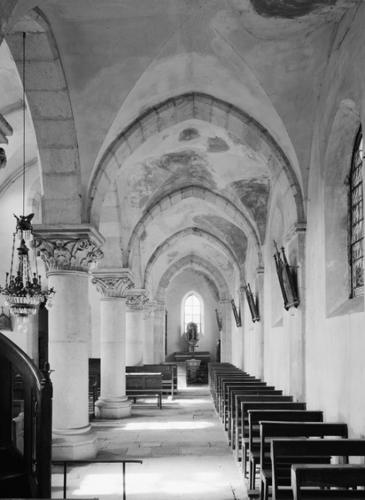 Bas-côté droit. © Jean-Luc Duthu / Région Bourgogne-Franche-Comté, Inventaire du patrimoine - 1978
