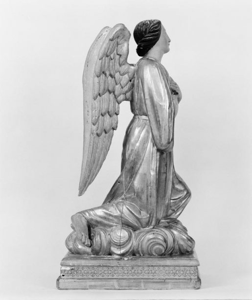 Ange n°2 : profil droit. © Jean-Luc Duthu / Région Bourgogne-Franche-Comté, Inventaire du patrimoine - 1978