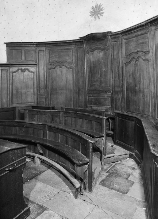 Lambris. © Michel Thierry / Région Bourgogne-Franche-Comté, Inventaire du patrimoine - 1978