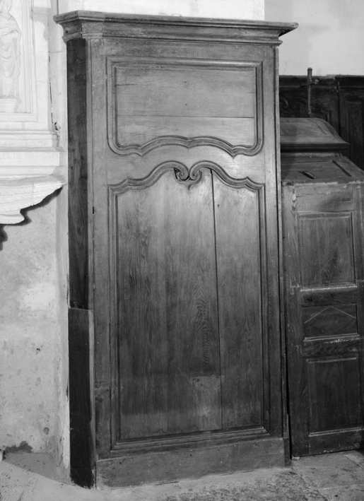 Lambris. © Michel Thierry / Région Bourgogne-Franche-Comté, Inventaire du patrimoine - 1978