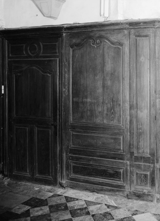 Lambris. © Michel Thierry / Région Bourgogne-Franche-Comté, Inventaire du patrimoine - 1978