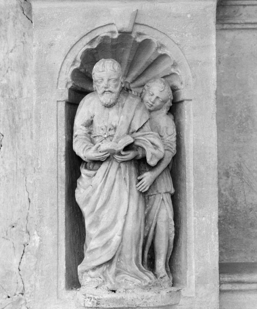 Vue d'ensemble de Saint Matthieu. © Michel Rosso / Région Bourgogne-Franche-Comté, Inventaire du patrimoine - 1978