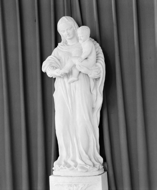 Vue d'ensemble, de trois quarts gauche. © Michel Rosso / Région Bourgogne-Franche-Comté, Inventaire du patrimoine - 1978