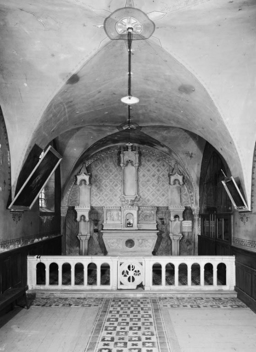 Chapelle latérale gauche. © Michel Rosso / Région Bourgogne-Franche-Comté, Inventaire du patrimoine - 1978
