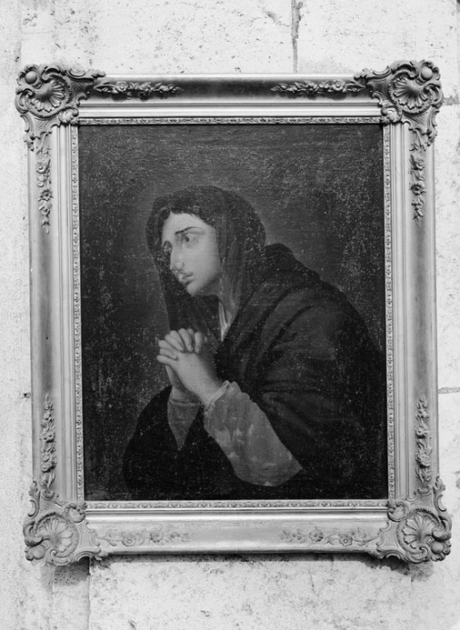 Tableau : Vierge de douleur. © Michel Rosso / Région Bourgogne-Franche-Comté, Inventaire du patrimoine - 1978