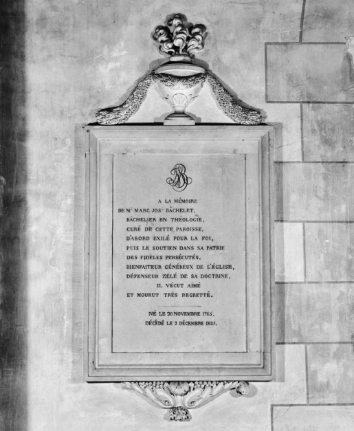 Vue d'ensemble de l'inscription commémorative. © Jean-Luc Duthu / Région Bourgogne-Franche-Comté, Inventaire du patrimoine - 1978