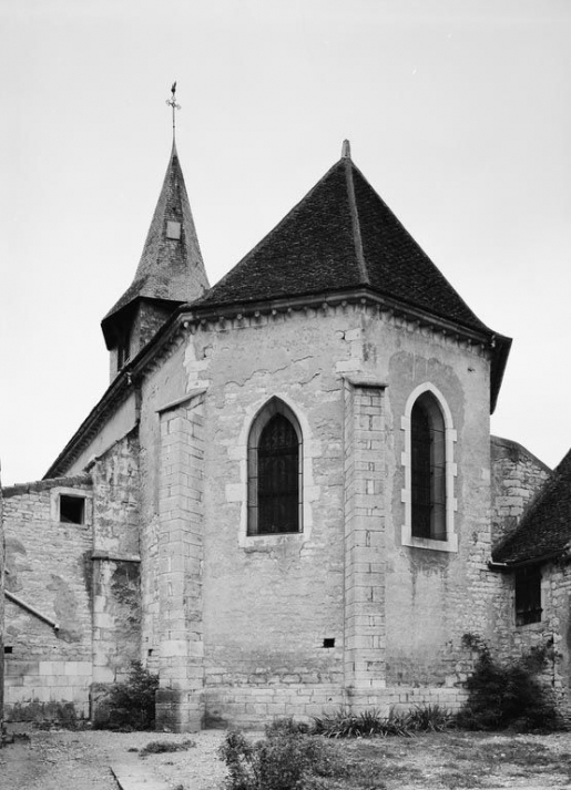 Chevet. © Jean-Luc Duthu / Région Bourgogne-Franche-Comté, Inventaire du patrimoine - 1978