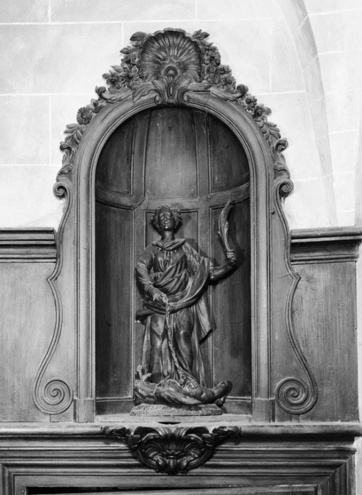 Boiseries : niche © Jean-Luc Duthu / Région Bourgogne-Franche-Comté, Inventaire du patrimoine - 1978