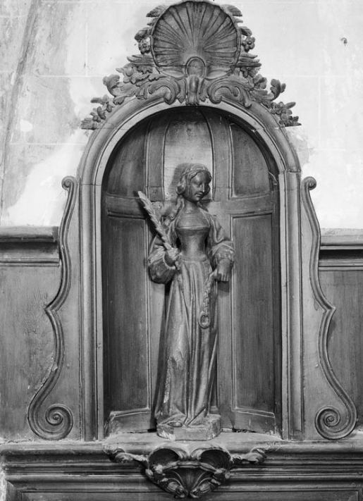 Boiseries : niche © Jean-Luc Duthu / Région Bourgogne-Franche-Comté, Inventaire du patrimoine - 1978