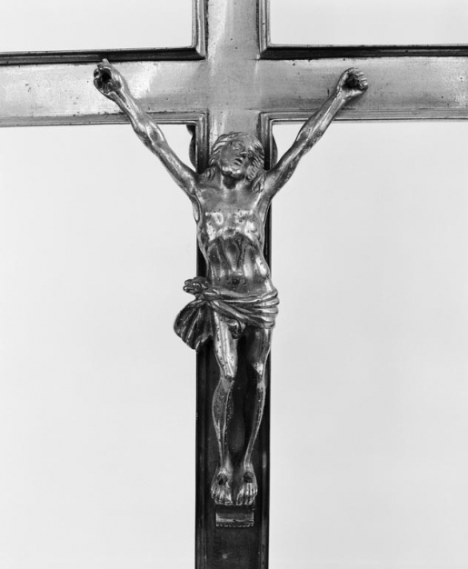 Détail du Christ. © Michel Thierry / Région Bourgogne-Franche-Comté, Inventaire du patrimoine - 1979