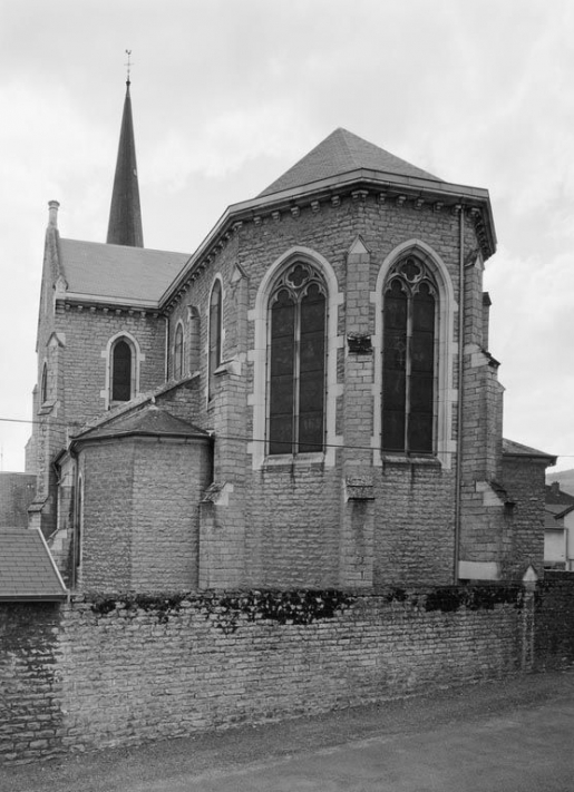 Chevet. © Michel Rosso / Région Bourgogne-Franche-Comté, Inventaire du patrimoine - 1979