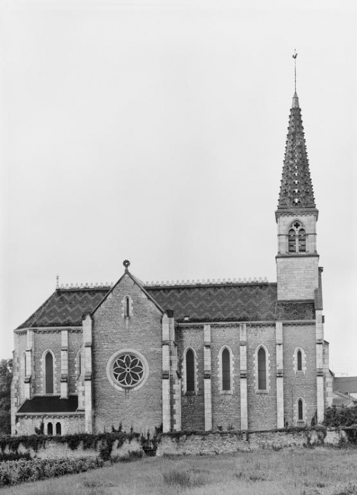Elévation gauche. © Michel Thierry / Région Bourgogne-Franche-Comté, Inventaire du patrimoine - 1979