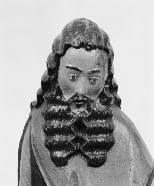Détail du buste. © Michel Thierry / Région Bourgogne-Franche-Comté, Inventaire du patrimoine - 1979