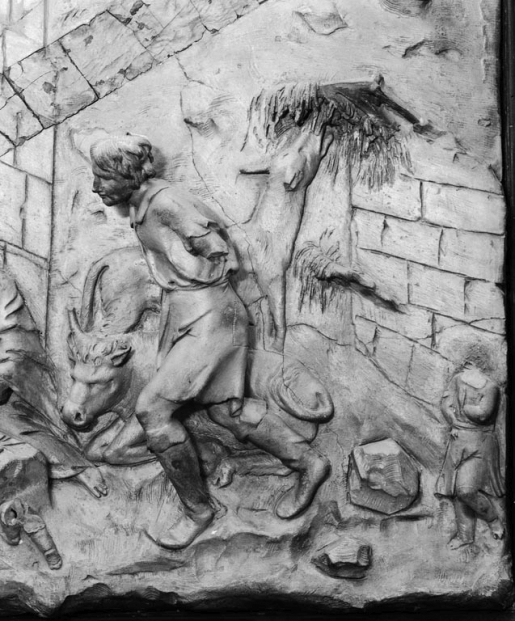 Détail de la partie inférieure droite. © Michel Thierry / Région Bourgogne-Franche-Comté, Inventaire du patrimoine - 1979