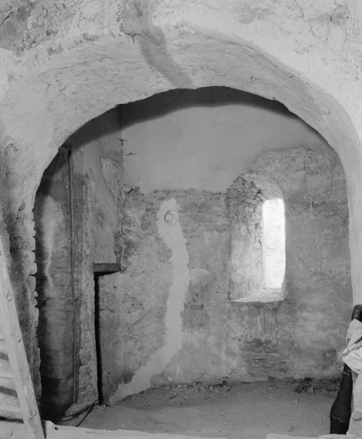 Massif postérieur, 1er étage : partie latérale gauche, depuis la tribune. © Jean-Luc Duthu / Région Bourgogne-Franche-Comté, Inventaire du patrimoine - 1979