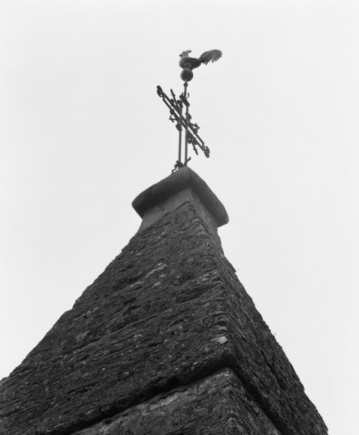 Clocher : partie supérieure de la flèche. © Jean-Luc Duthu / Région Bourgogne-Franche-Comté, Inventaire du patrimoine - 1979