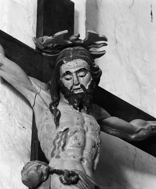 Détail du buste. © Michel Rosso / Région Bourgogne-Franche-Comté, Inventaire du patrimoine - 1979