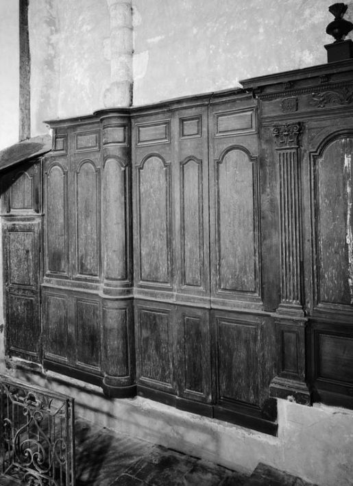 Détail de la partie gauche. © Jean-Luc Duthu / Région Bourgogne-Franche-Comté, Inventaire du patrimoine - 1979