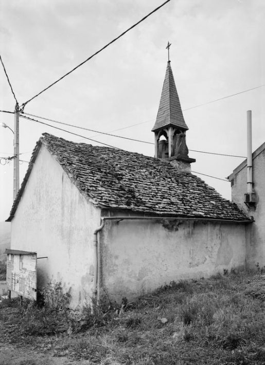 Chevet et mur gauche. © Michel Thierry / Région Bourgogne-Franche-Comté, Inventaire du patrimoine - 1979
