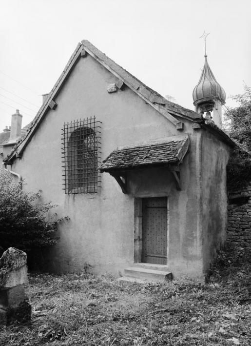 Vue du chevet. © Michel Rosso / Région Bourgogne-Franche-Comté, Inventaire du patrimoine - 1979