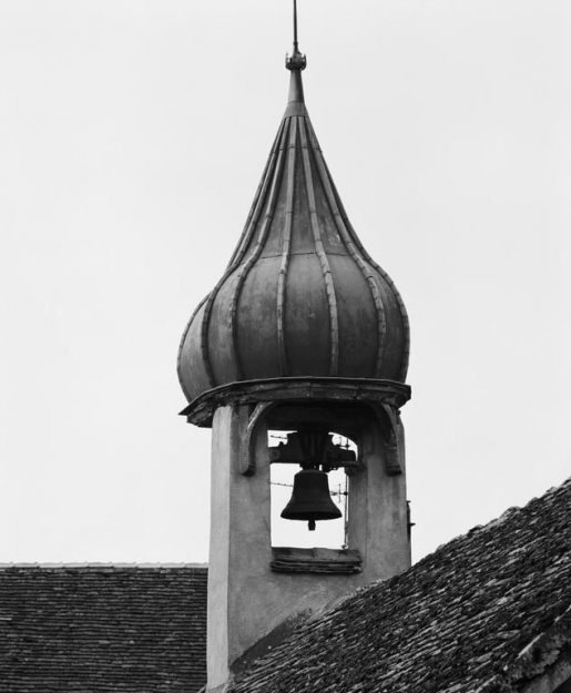 Le clocher-mur. © Michel Thierry / Région Bourgogne-Franche-Comté, Inventaire du patrimoine - 1979