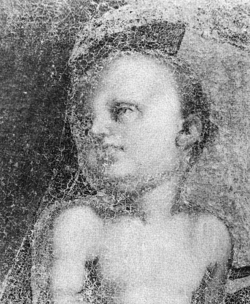 Détail : tête de l'Enfant. © Michel Thierry / Région Bourgogne-Franche-Comté, Inventaire du patrimoine - 1979