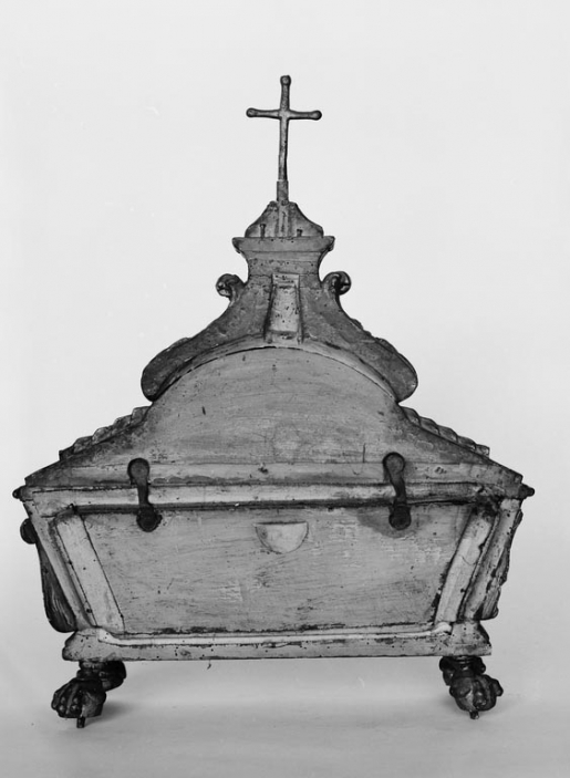 Reliquaire : revers. © Michel Thierry / Région Bourgogne-Franche-Comté, Inventaire du patrimoine - 1979