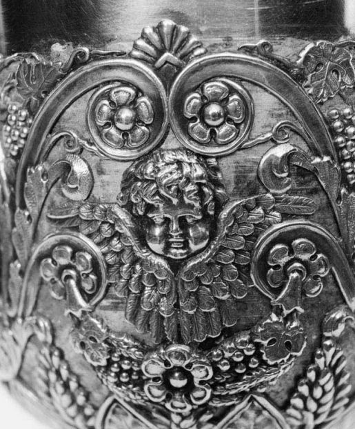 Détail de la fausse coupe. © Michel Rosso / Région Bourgogne-Franche-Comté, Inventaire du patrimoine - 1979