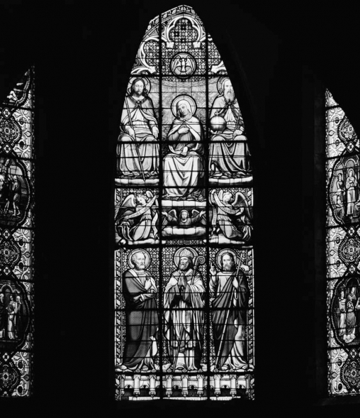 Vitraux n°4. © Jean-Luc Duthu / Région Bourgogne-Franche-Comté, Inventaire du patrimoine - 1979