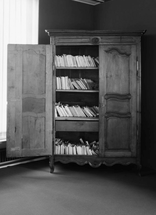 Vue de face, un battant ouvert. © Jean-Luc Duthu / Région Bourgogne-Franche-Comté, Inventaire du patrimoine - 1979