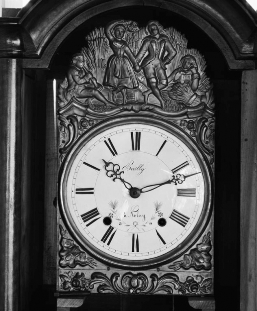 Détail du cadran. © Michel Rosso / Région Bourgogne-Franche-Comté, Inventaire du patrimoine - 1979