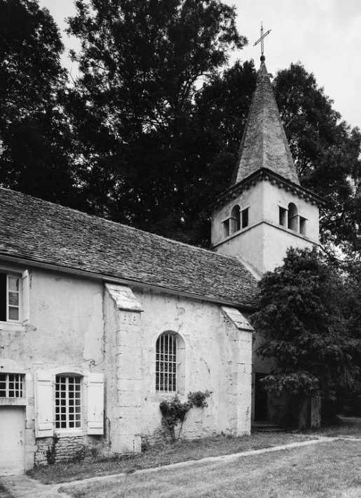 Vue de l'élévation gauche. © Jean-Luc Duthu / Région Bourgogne-Franche-Comté, Inventaire du patrimoine - 1979